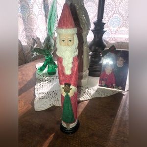 Vintage tall Santa NWT